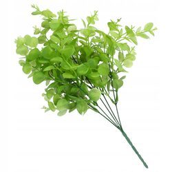 EUKALIPTUS DEKORACYJNY bukiet sztuczne kwiaty liście wazonu jak żywe