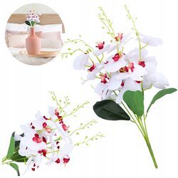 SZTUCZNE KWIATY na balkon bukiety dekoracyjne na cmentarz STORCZYK wazonu