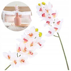 SZTUCZNE KWIATY JAK ŻYWE do wazonu balkon storczyk bukiety sztuczny kwiat