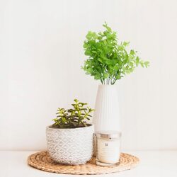 EUKALIPTUS DEKORACYJNY bukiet sztuczne kwiaty liście wazonu jak żywe