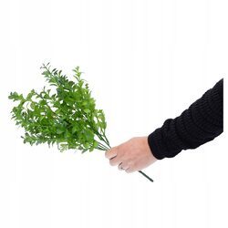 ZIELONY BUKSZPAN bukiet sztuczne kwiaty do wazonu na cmentarz kompozycje