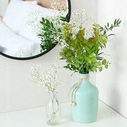 EUKALIPTUS SZTUCZNY bukiet 37 cm roślina dekoracyjna do stroików jak żywe