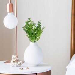 ZIELONY BUKSZPAN bukiet sztuczne kwiaty do wazonu na cmentarz kompozycje