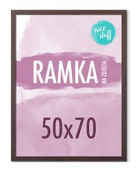 Ramka 50x70 B2 ramki na zdjęcia 70x50 wenge