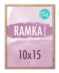 Ramka na zdjęcia 10x15 cm A6 Ramki 15x10 brązowa