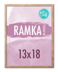 Ramka na zdjęcia 13x18 cm B6 Ramki 18x13 brązowa