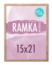 Ramka na zdjęcia 15x21 cm A5 Ramki 21x15 brązowa