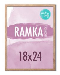 Ramka na zdjęcia 18x24 cm B5 Ramki 24x18 brązowa