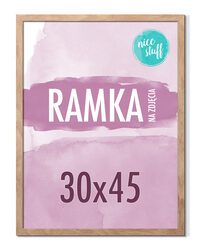 Ramka na zdjęcia 30x45 cm Ramki foto 45x30 brązowa
