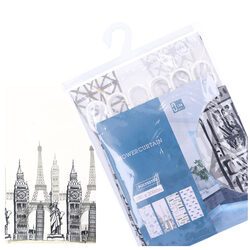 Kotara prysznicowa zasłona pod prysznic zasłonka do wanny tekstylna 180x200