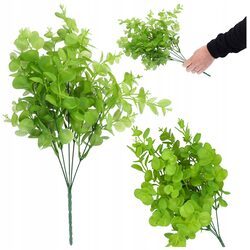 EUKALIPTUS DEKORACYJNY bukiet sztuczne kwiaty liście wazonu jak żywe