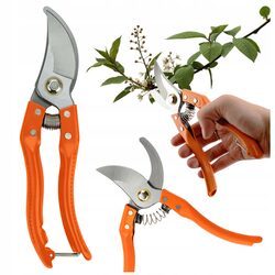 NOŻYCE OGRODOWE sekator do cięcia gałęzi krzewów konarów mocny stalowy