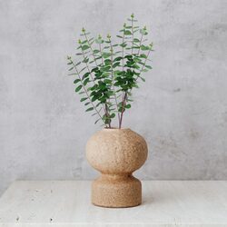 SZTUCZNE KWIATY eukaliptus dekoracyjny 95 cm do wazonu zielona ozdoba