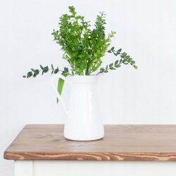 ZIELONY BUKSZPAN bukiet sztuczne kwiaty do wazonu na cmentarz kompozycje