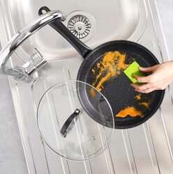 Zestaw garnków indukcja na gaz garnki ze stali nierdzewnej komplet 6 szt.