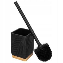 Szczotka do wc czarna toaletowa do czyszczenia toalety sedesowa zestaw