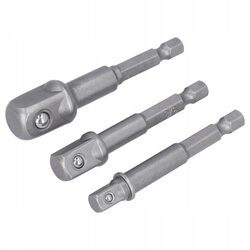 Adapter kluczy nasadowych redukcje na nasadki do wkrętarki 1/4 3/8 1/2