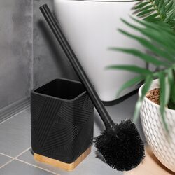 Szczotka do wc czarna toaletowa do czyszczenia toalety sedesowa zestaw