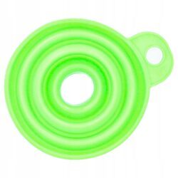 Lejek składany silikonowy kuchenny do oleju na płyn do słoików harmonijka