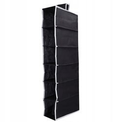 Organizer do szafy wiszący regał 6 półek wieszak półka tekstylna na ubrania