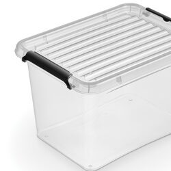 POJEMNIK PLASTIKOWY POJEMNIKI PLASTIKOWE z pokrywą zamykany box mały 2l