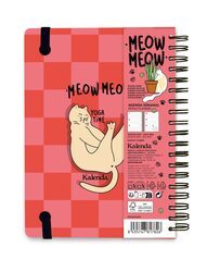 Meow Meow - kalendarz szkolny A5 2025/2026
