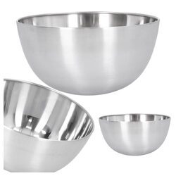 Miska metalowa 2l stal nierdzewna 19cm kuchenna głęboka na sałatki owoce