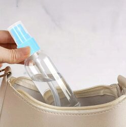 Zestaw podróżny na kosmetyki do samolotu pojemniki butelki 3 sztuki