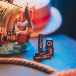 One Piece Going Merry - kalendarz wieczny