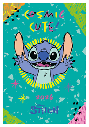 Stitch - kalendarz książkowy A5 2026