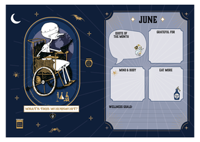 The Nightmare Before Christmas - kalendarz książkowy A5 2026