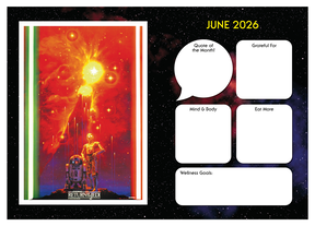 Star Wars - kalendarz książkowy A5 2026