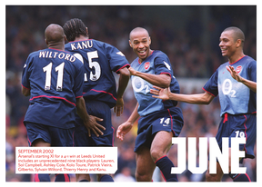 Arsenal FC - kalendarz książkowy A5 2026