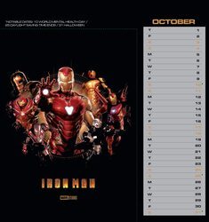 Marvel - biurkowy kalendarz 2026