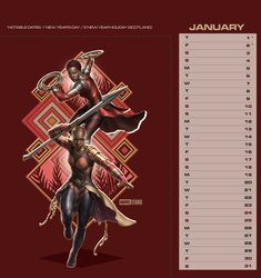 Marvel - biurkowy kalendarz 2026