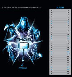 Marvel - biurkowy kalendarz 2026