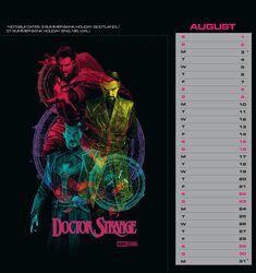 Marvel - biurkowy kalendarz 2026