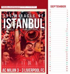 Liverpool FC - biurkowy kalendarz 2026