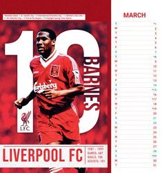 Liverpool FC - biurkowy kalendarz 2026