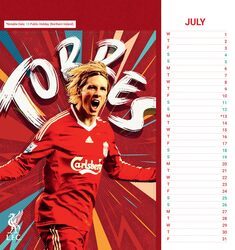 Liverpool FC - biurkowy kalendarz 2026