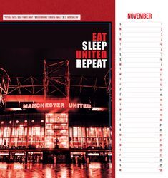 Manchester United FC - biurkowy kalendarz 2026