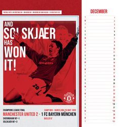 Manchester United FC - biurkowy kalendarz 2026