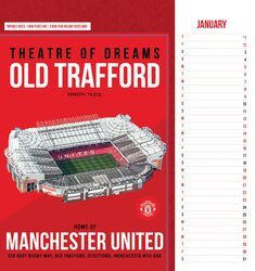 Manchester United FC - biurkowy kalendarz 2026