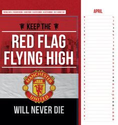 Manchester United FC - biurkowy kalendarz 2026