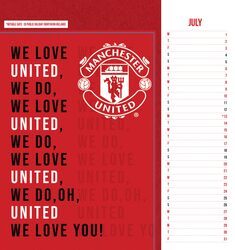 Manchester United FC - biurkowy kalendarz 2026