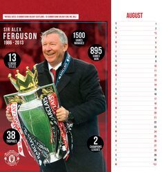 Manchester United FC - biurkowy kalendarz 2026