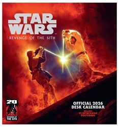 Star Wars Gwiezdne Wojny - biurkowy kalendarz 2026