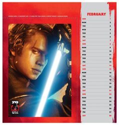 Star Wars Gwiezdne Wojny - biurkowy kalendarz 2026