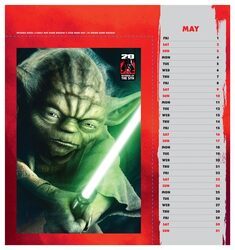 Star Wars Gwiezdne Wojny - biurkowy kalendarz 2026