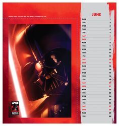 Star Wars Gwiezdne Wojny - biurkowy kalendarz 2026